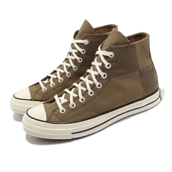 Converse 帆布鞋 Chuck 70 HI 男鞋 棕 焙茶 1970 高筒 三星 黑標 奶油底 A03278C