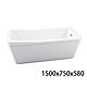 【I-Bath Tub】精品獨立浴缸-精緻系列 150公分 YBM-6653E product thumbnail 1