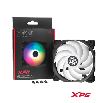 xpg 威剛 vento 120 argb 風扇