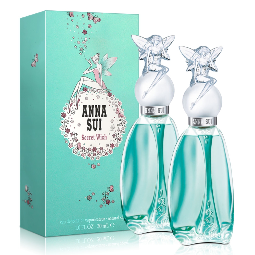 ANNA SUI 安娜蘇 許願精靈女性淡香水30ml X2入