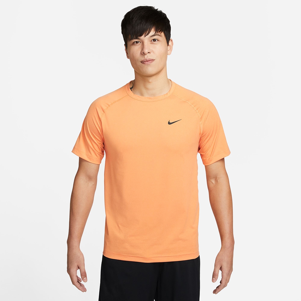 NIKE 上衣 男款 短袖上衣 運動 AS M NK DF READY SS 橘 DV9816-815