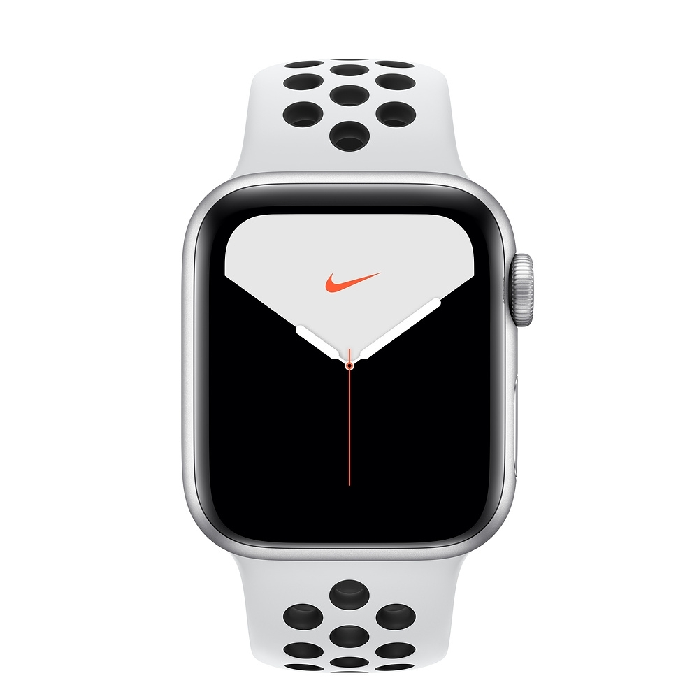 Apple Watch Nike S5(GPS)40mm 銀色鋁金屬錶殼+白色錶帶