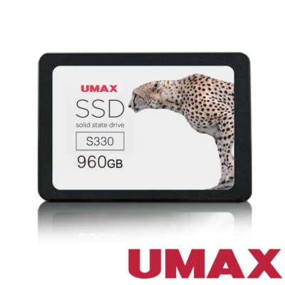 UMAX S330 960GB 2.5吋 SATAⅢ 固態硬碟