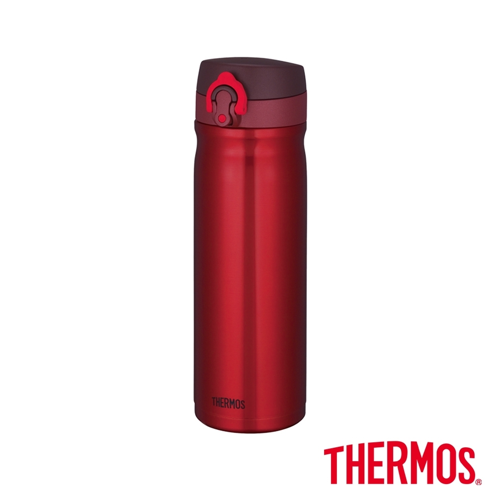 THERMOS膳魔師彈蓋不鏽鋼真空彈蓋保溫瓶0.5L(JMY-500-CSS)