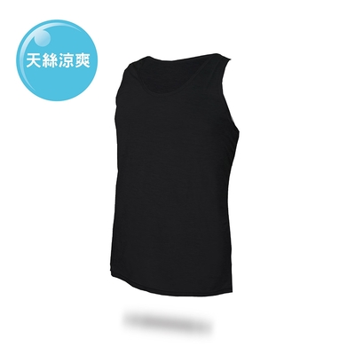 AREX SPORT 冰感清爽不黏膩天絲纖維吸排背心上衣(M.L.XL.2L )夏日涼感男背心