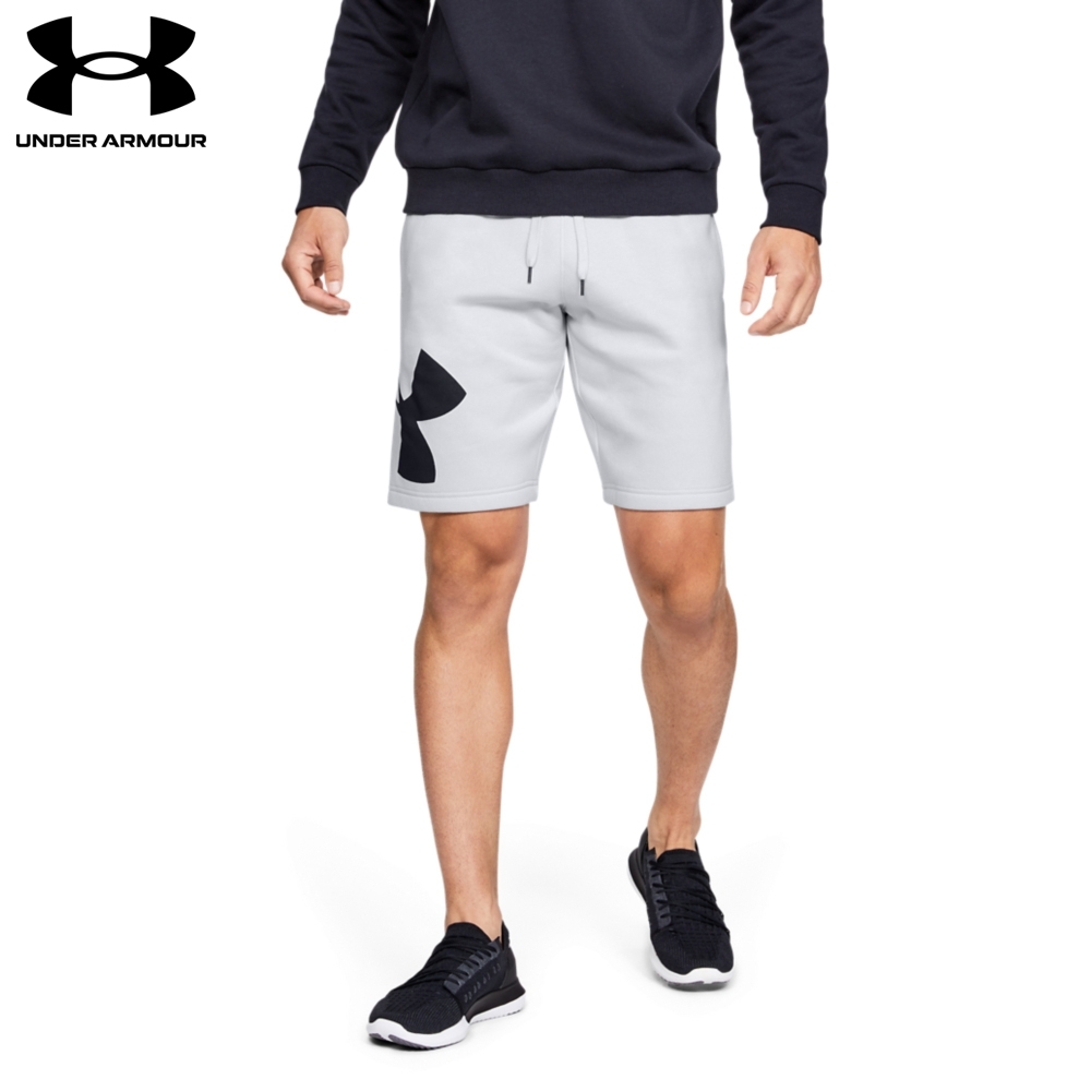 【UNDER ARMOUR】UA男 Rival Fleece短褲-優惠商品