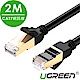 綠聯  CAT7網路線 F/FTP版 黑色 2M product thumbnail 1