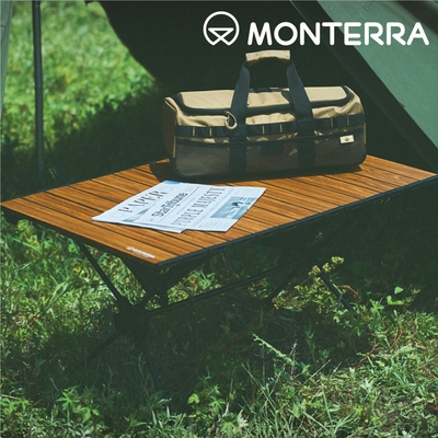 Monterra CVT2 Table 折疊露營桌｜原木色