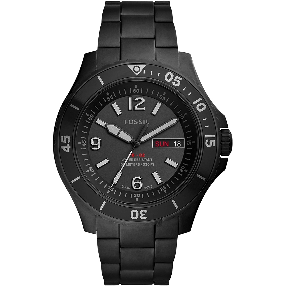 FOSSIL FB-02 霸氣個性時尚手錶(FS5688)-48mm