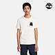 Timberland 男款白色印花短袖T恤|A2KB6CM9 product thumbnail 1