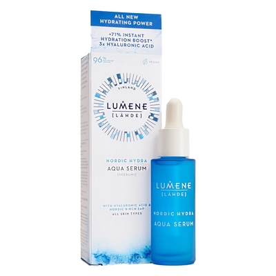 芬蘭 Lumene 北極冰泉玻尿酸保濕精華液 30ml