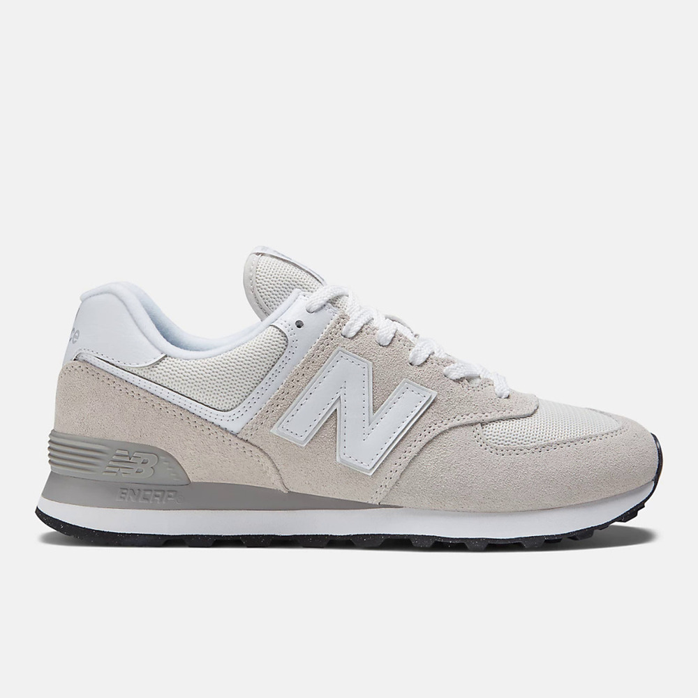 New Balance [ML574EVW] 男女 復古鞋 運動 經典 復古 574系列 舒適 緩震 反光 穿搭 燕麥白