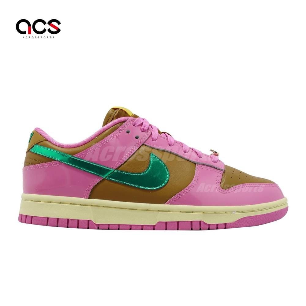 Nike x Parris Goebel Wmns Dunk Low PG QS 女鞋聯名粉紅棕綠FN2721