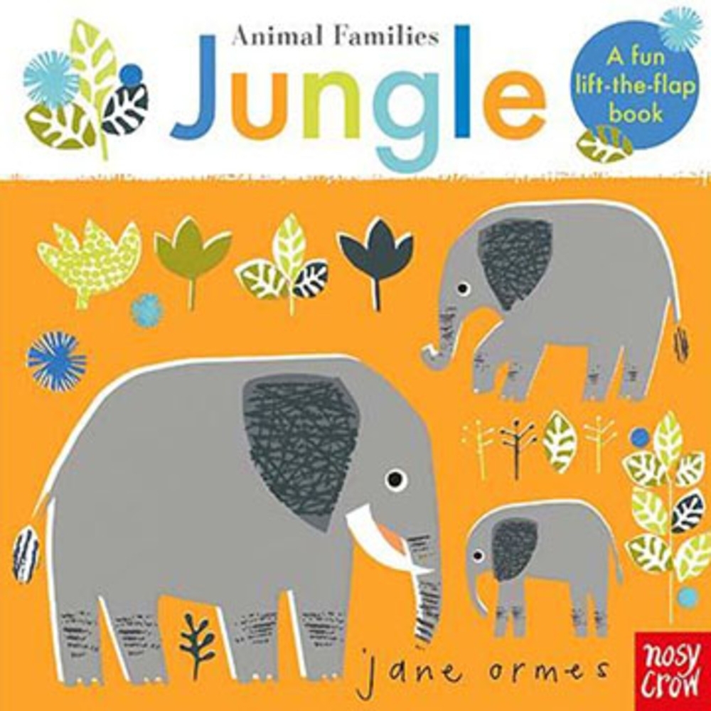 Animal Families：Jungle 動物家族：叢林篇趣味翻翻書