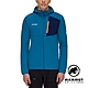 【Mammut 長毛象】Madris Light ML Hooded Jacket Men 防風刷毛連帽外套 深冰藍 男款 #1014-03841 product thumbnail 1