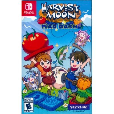 豐收之月：Mad Dash Harvest Moon - NS Switch 中英文美版