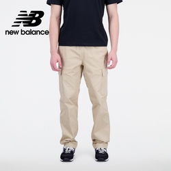 [New Balance]大口袋鬆緊工裝長褲_男性_卡其色_MP31526INC