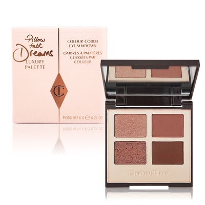 Charlotte Tilbury 四色眼影盤#pillow talk dream 6g-國際航空版