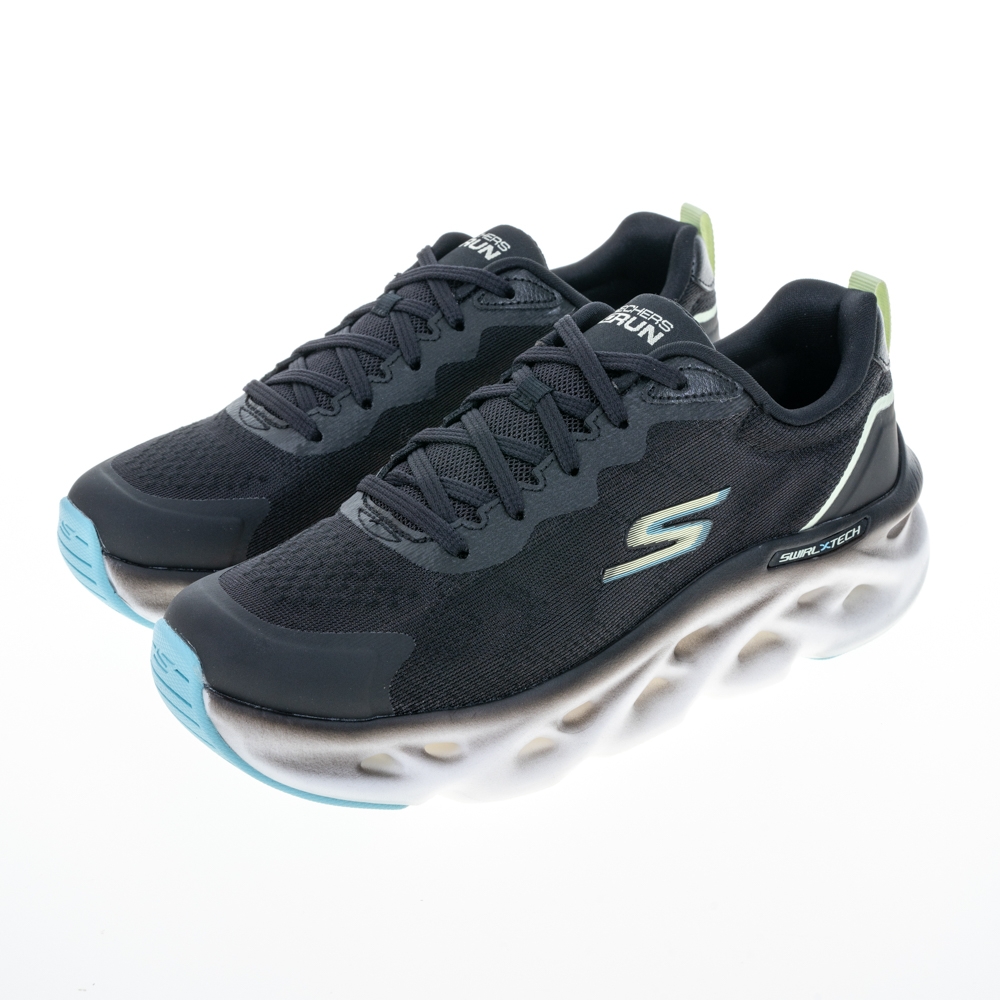 SKECHERS 慢跑鞋 女慢跑系列 GORUN SWIRL TECH - 128794BKLM