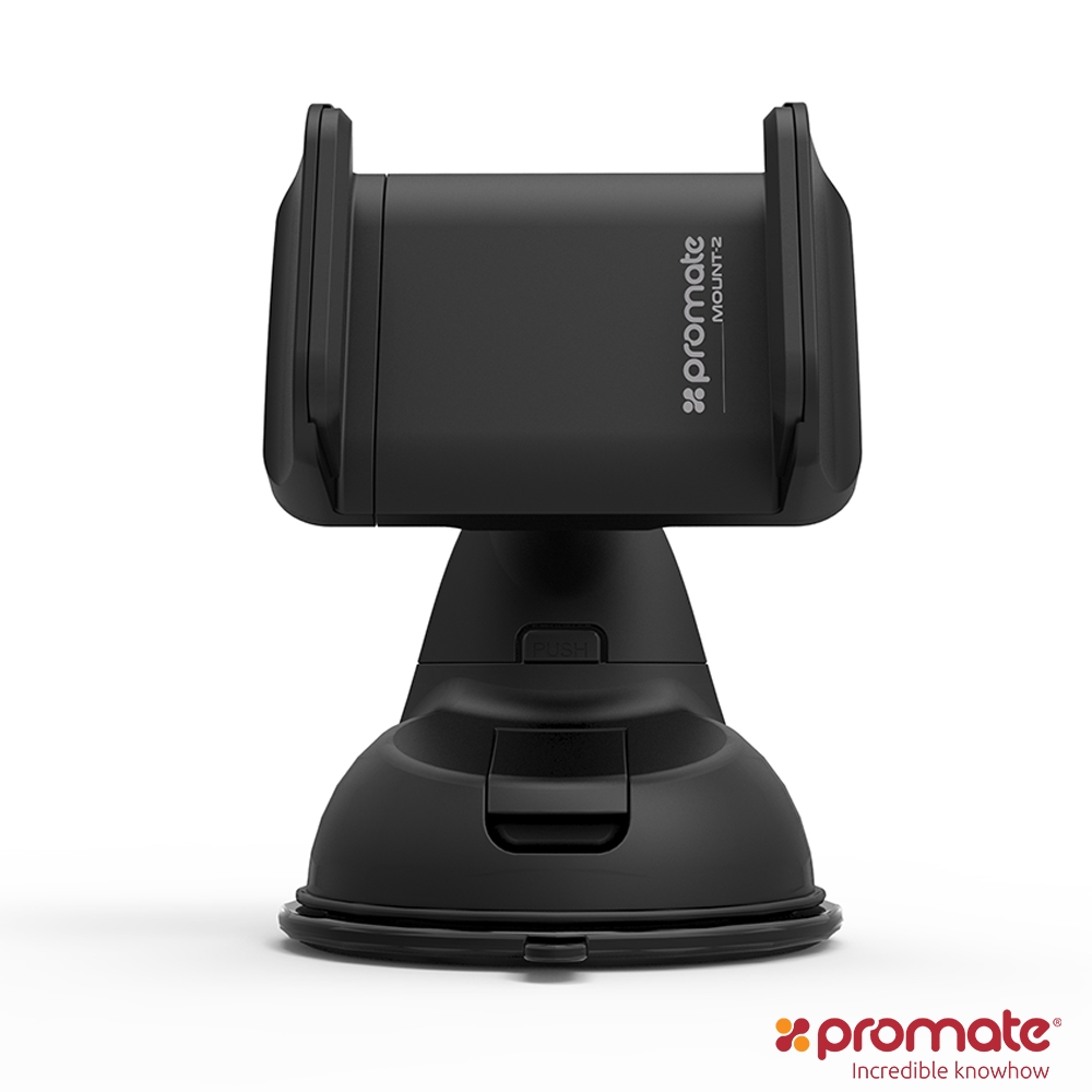 Promate 通用型手機固定架(黑)(Mount-2)