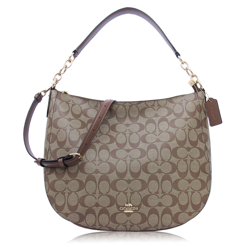 coach elle hobo saddle