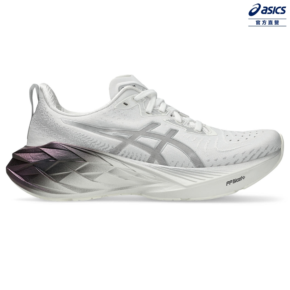 ASICS 亞瑟士 NOVABLAST 4 PLATINUM 女款 白金系列 彈力 慢跑鞋 1012B722-100