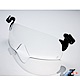 【Z-POLS】一組兩入 夾帽式可上掀 採用頂級PC防爆抗UV400透明防風太陽眼鏡 product thumbnail 1
