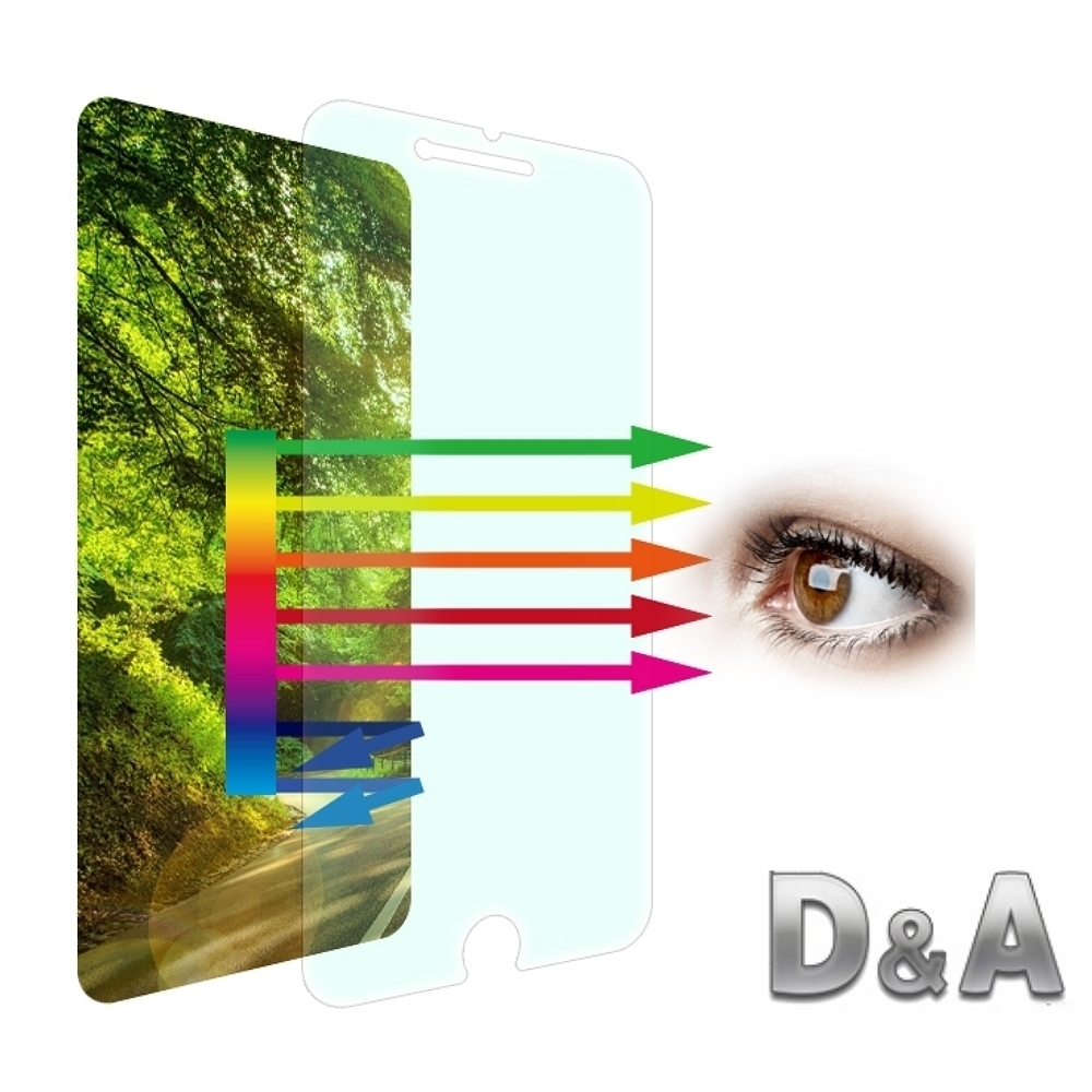 D&A Apple iPad (10.2吋/2019)日本膜9H藍光超潑水增豔保貼