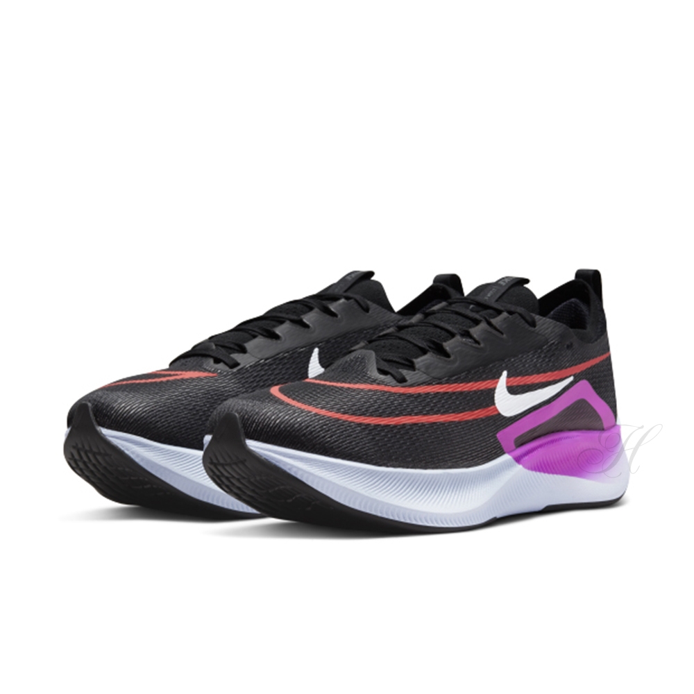 NIKE 運動鞋  慢跑鞋 緩震 男鞋 黑 CT2392004 ZOOM FLY 4