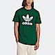 Adidas Trefoil T-Shirt IA4819 男 短袖 上衣 T恤 運動 經典 三葉草 休閒 穿搭 綠 product thumbnail 1