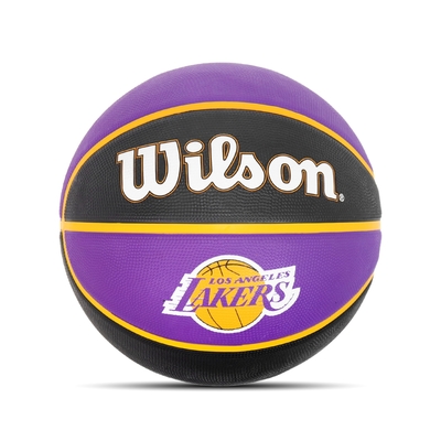 Wilson 籃球 NBA Lakers 黑 紫金 洛杉磯 湖人 7號球 橡膠 室外球 WTB1300XBLAL