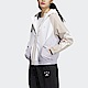 Adidas Foc Wvn Jkt HY2814 女 連帽外套 運動 訓練 休閒 經典 穿搭 亞洲版 白紫 奶茶 product thumbnail 1