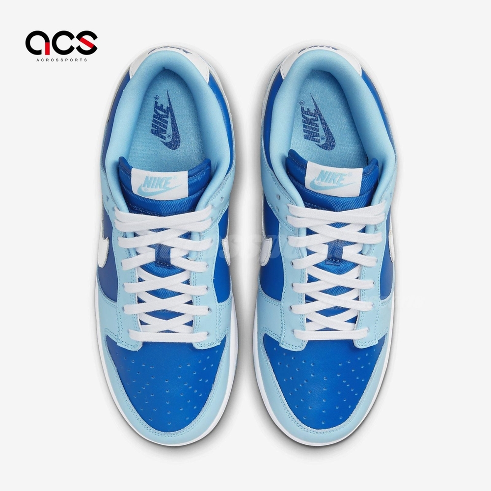 Nike 休閒鞋Dunk Low Retro QS ARGON 白藍天空藍低筒男女鞋DM0121-400