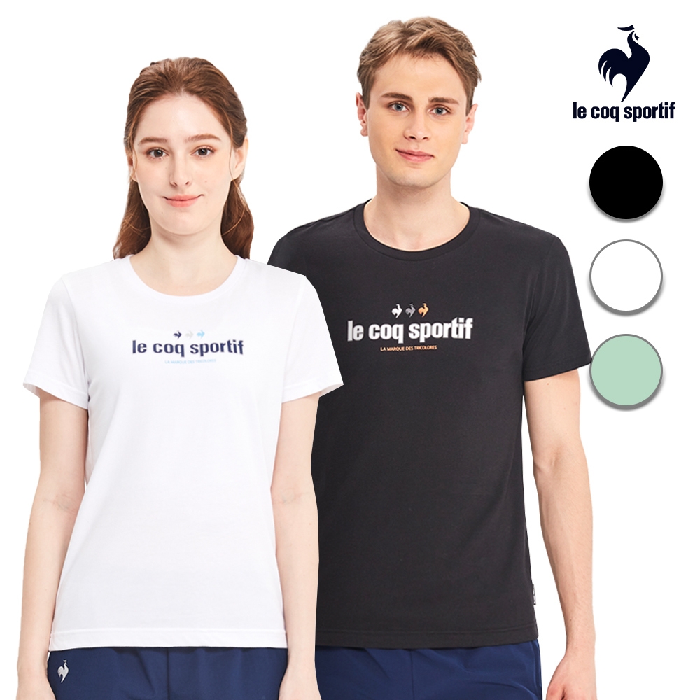 法國公雞牌基礎百搭短袖T恤 中性 三色 LQR23901