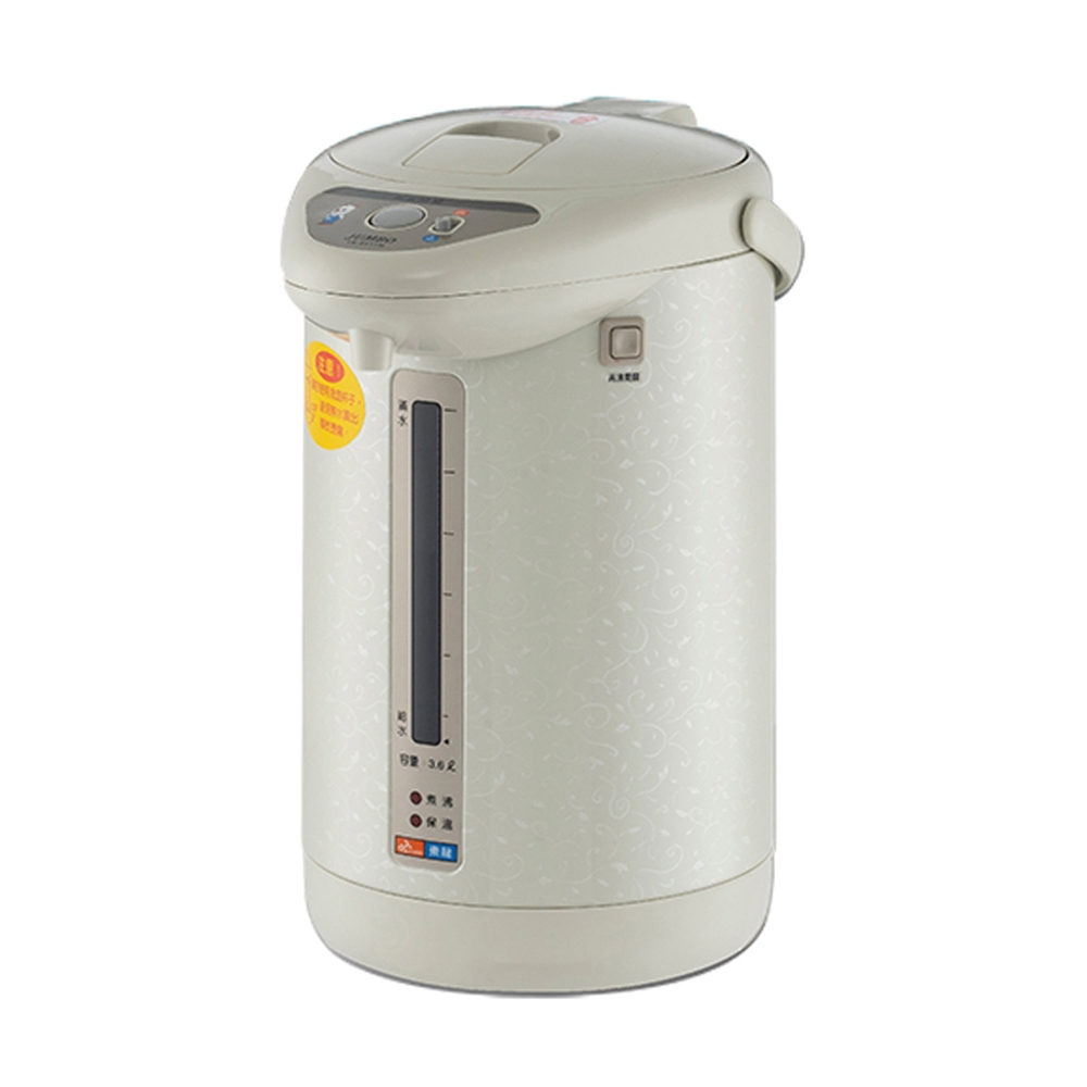 東龍3.6L電動給水熱水瓶(灰色) TE-2211M