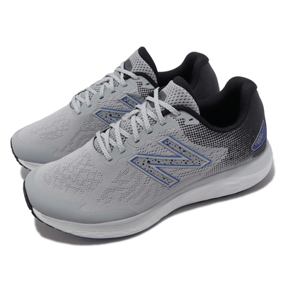 New Balance 慢跑鞋 Fresh Foam 680 V7 4E 超寬楦 男鞋 灰 黑 反光 NB 紐巴倫 M680WN7-4E