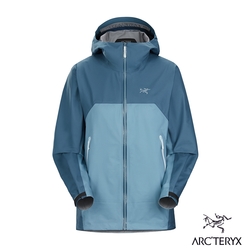 Arcteryx 始祖鳥 女 Beta 防水外套 寧靜綠/快樂藍