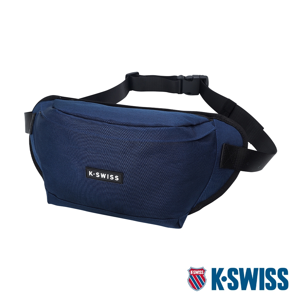 K-SWISS  Fanny Pack Small運動休閒腰包-藍