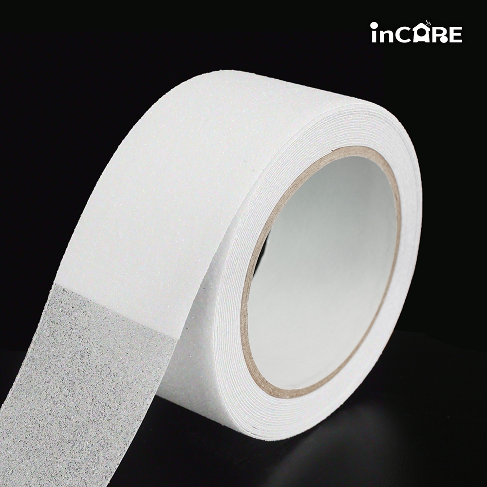 【Incare】磨砂透明防滑耐磨膠帶(2入/5*500cm)