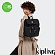 Kipling (網路獨家款)經典百搭黑翻蓋雙肩後背包-ANTO S product thumbnail 1