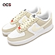 Nike 休閒鞋 Air Force 1 07 男鞋 女鞋 淺茶色 鵝黃 經典 AF1 皮革 拼接 DZ2771-211 product thumbnail 1