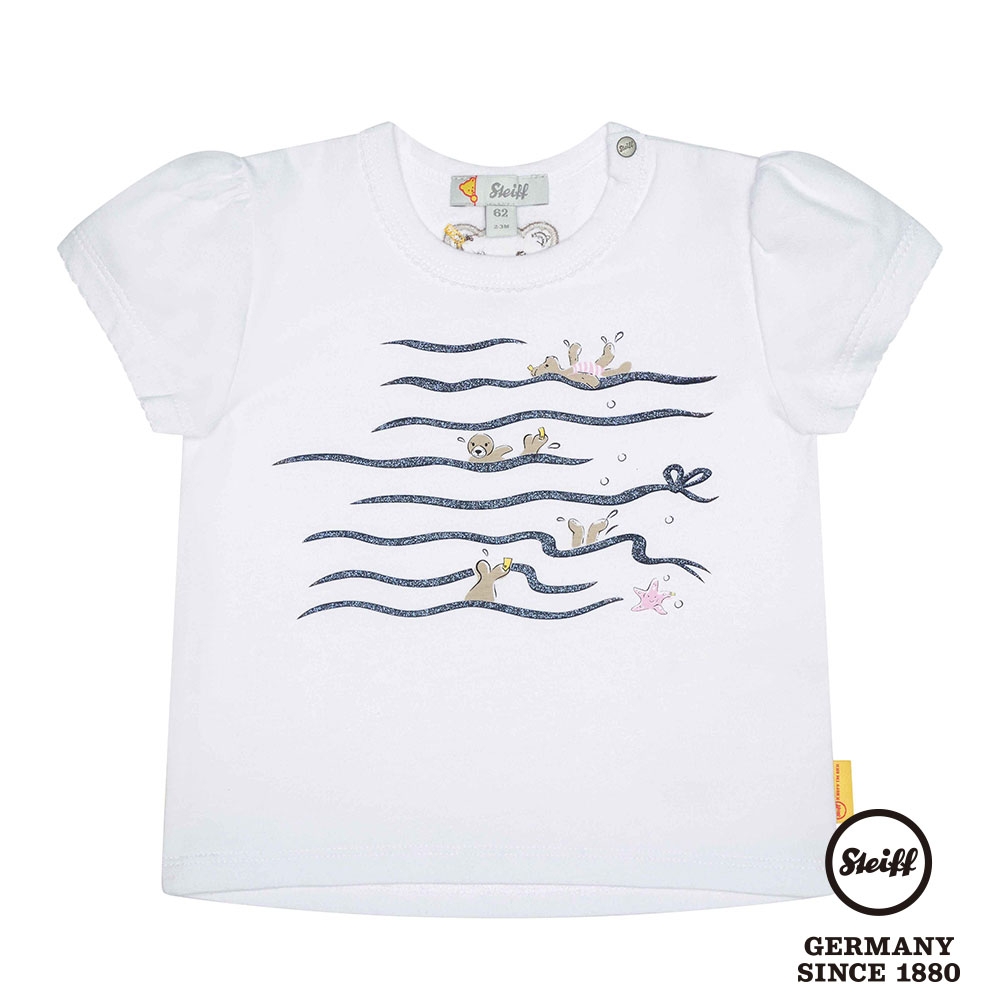 STEIFF德國精品童裝 公主袖短袖T恤 上衣 9個月-1.5歲