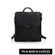 RABEANCO RIE系列軟牛皮方型後背包 鋼琴黑 product thumbnail 1