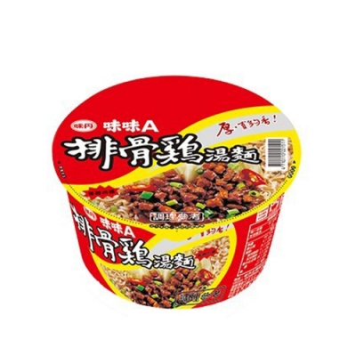 味丹 味味A排骨雞湯麵90g(碗)