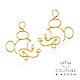 Disney Jewellery by Couture Kingdom 米奇鏤空線條金耳環 product thumbnail 1