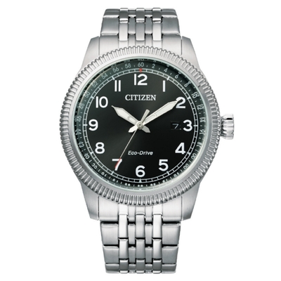 CITIZEN星辰 GENT S系列 光動能時尚腕錶 母親節 禮物 42.5mm/BM7480-81E