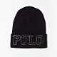 Polo Ralph Lauren 熱銷經典Logo凸字毛帽 - 黑色 product thumbnail 1