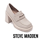 STEVE MADDEN-FAR-OUT 高底台樂福粗跟鞋-米白色 product thumbnail 1
