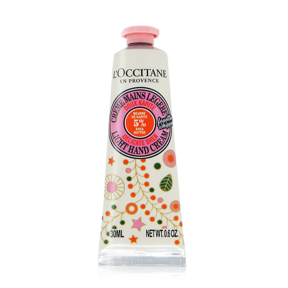 L'OCCITANE 歐舒丹 豐收乳油木雪白花香舒芙護手霜30ml