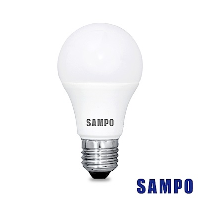 SAMPO聲寶 全電壓10W LED燈泡-超值6入組(白光/黃光可選)